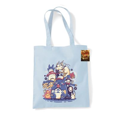 Illustrata Tote Bag | Spirited Creatures - Pastel