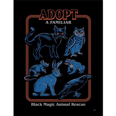 Steven Rhodes FP Adopt A Familiar Framed Print