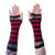 Poizen Industries Striped Mesh Gloves | Red / Black