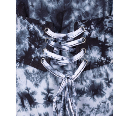 Innocent Lifestyle Tabitha Top | Black / White Tie