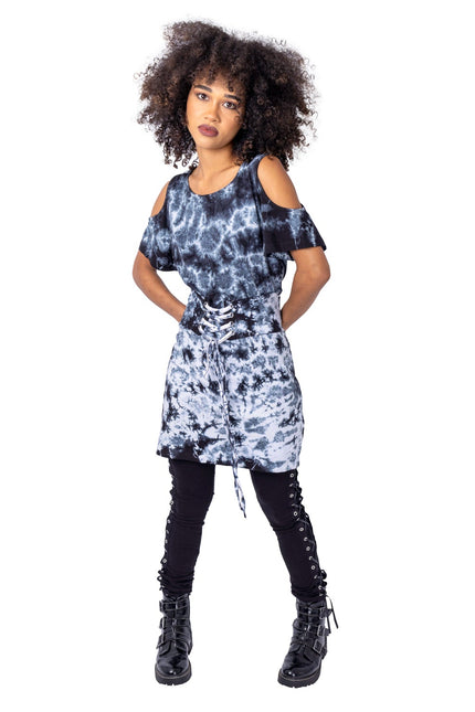 Innocent Lifestyle Tabitha Top | Black / White Tie