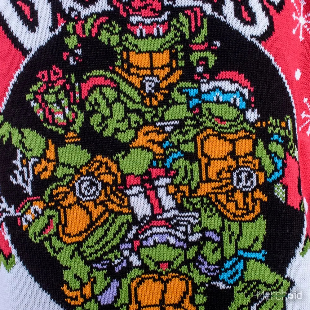 Teenage Mutant Ninja Turtles Christmas Jumper | Heroes In A Half-Sled