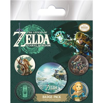 The Legend Of Zelda (Hyrule Skies) Badge Pack
