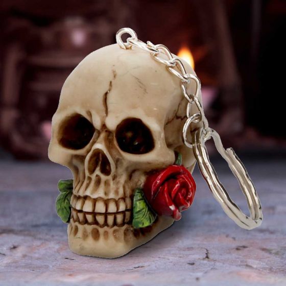 Rose From The Dead Keyring 4.6cm