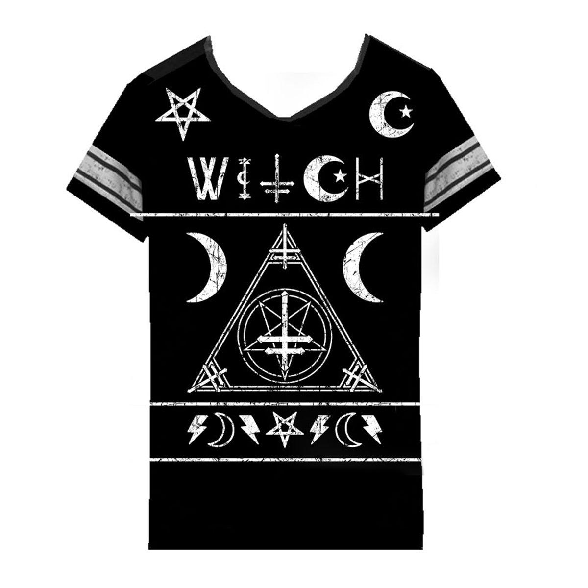 Heartless Witch Varsity T-Shirt | Black