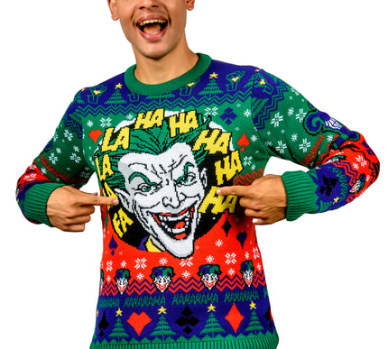 DC The Joker Christmas Jumper