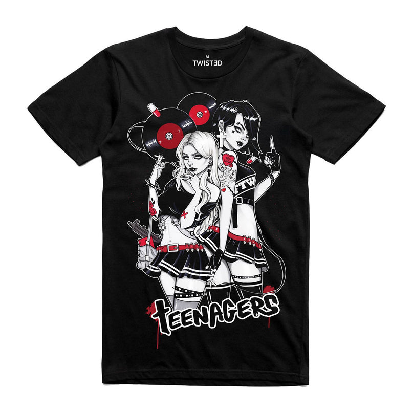 Twisted Teenagers T-shirt | Black