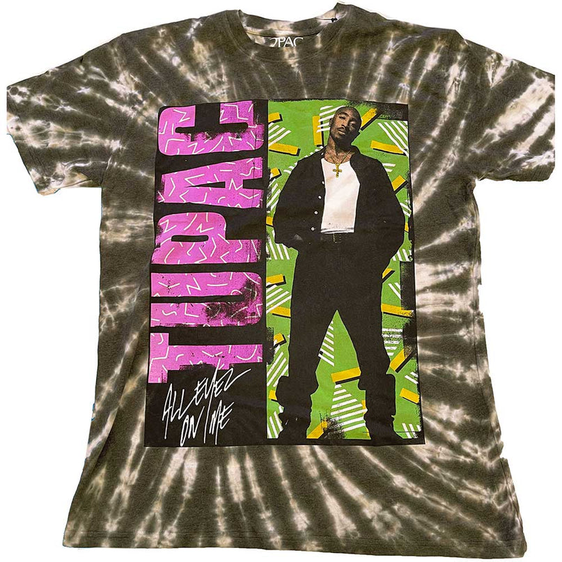 Tupac T-Shirt | All Eyez On Me Dip Dye