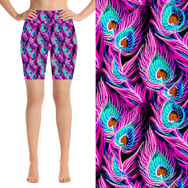 FF Pink Peacock Shorts