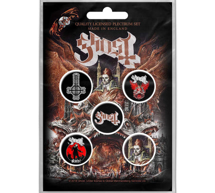 Ghost Prequelle Button Badge Pack