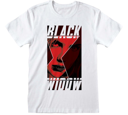 Black Widow T-Shirt | Box Image White