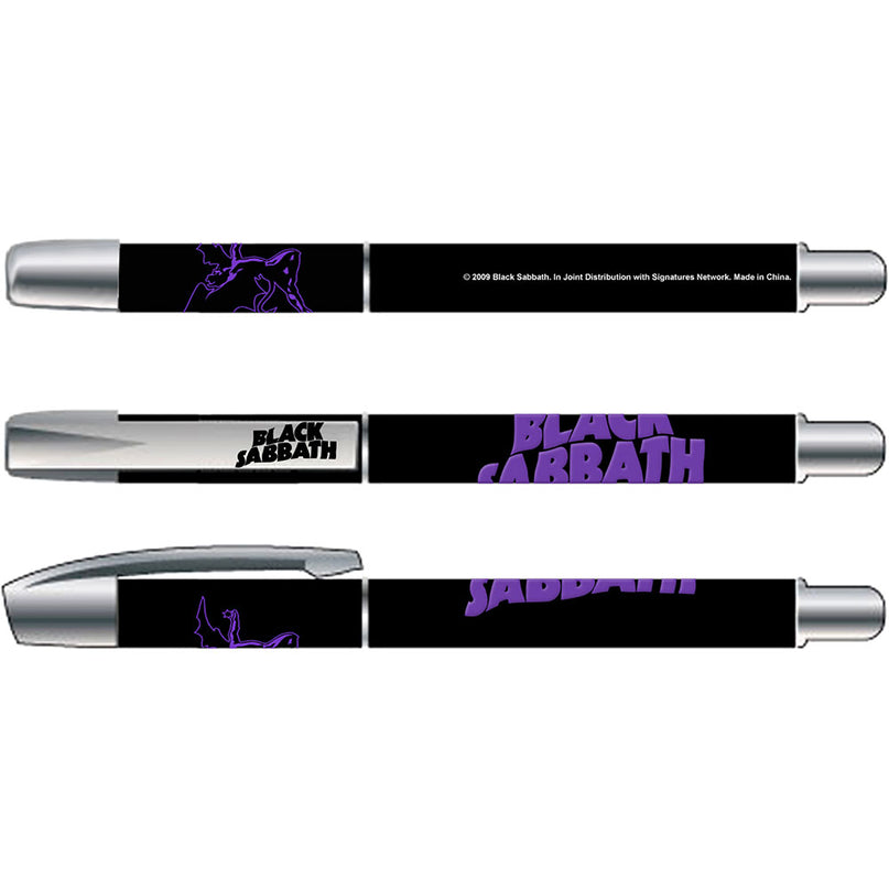 Black Sabbath Logo Gel Pen