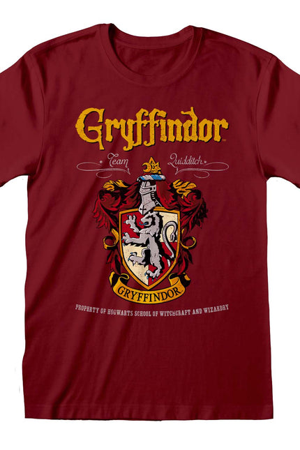 Harry Potter T-Shirt | Gryffindor Red Crest