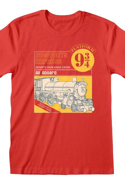 Harry Potter T-Shirt | Hogwarts Express Manual Cover