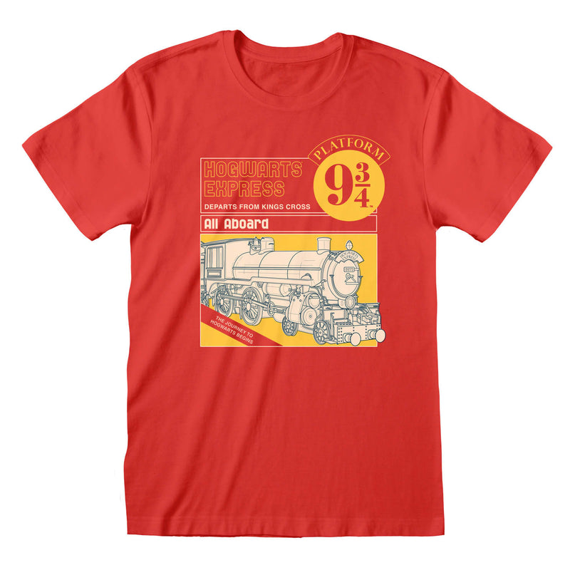 Harry Potter T-Shirt | Hogwarts Express Manual Cover