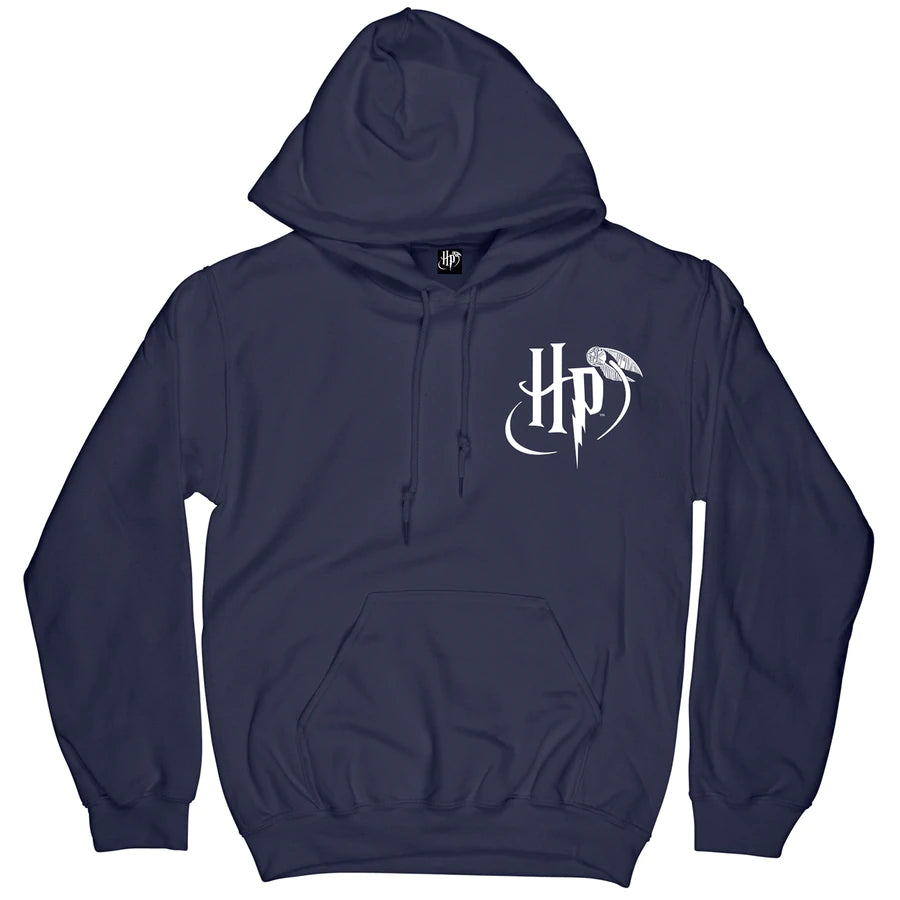 Harry Potter Logo Pocket Hoody | Navy