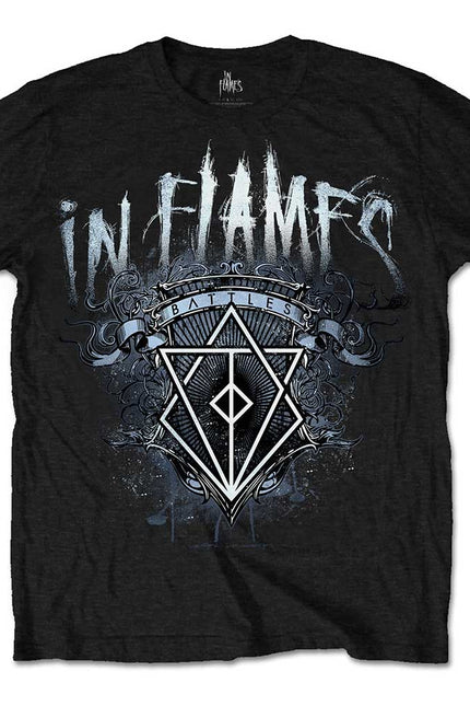 In Flames T-Shirt | Battles Crest