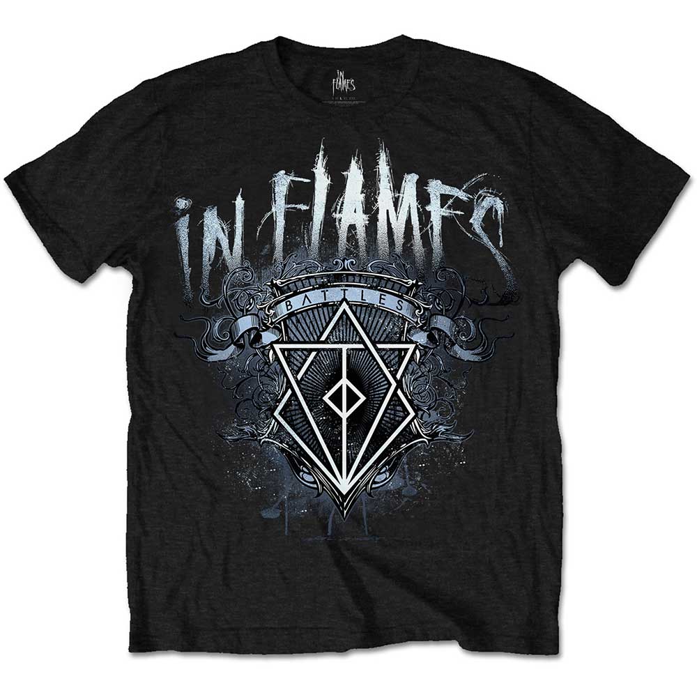 In Flames T-Shirt | Battles Crest