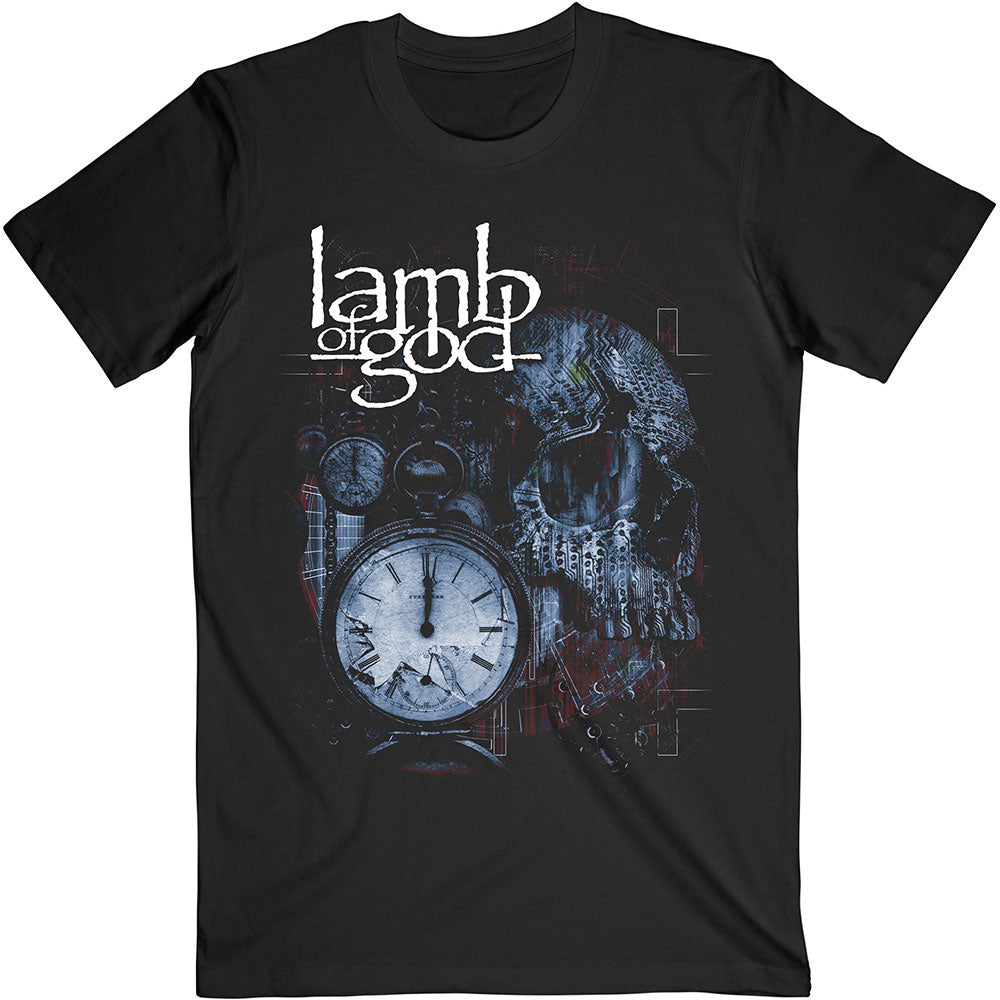 Lamb Of God T-shirt | Circuitry Skull Recolour