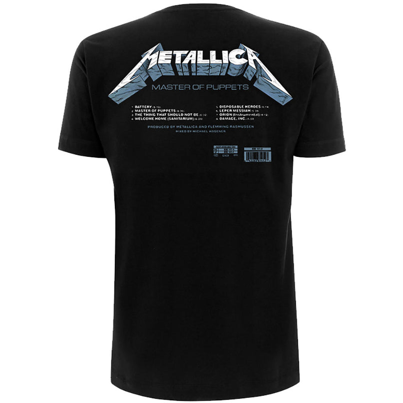 Metallica T-Shirt | Master Of Puppets Tracks