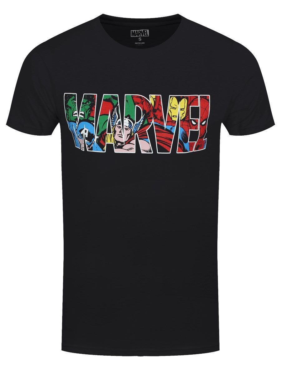 Marvel T-Shirt | Logo Character infill