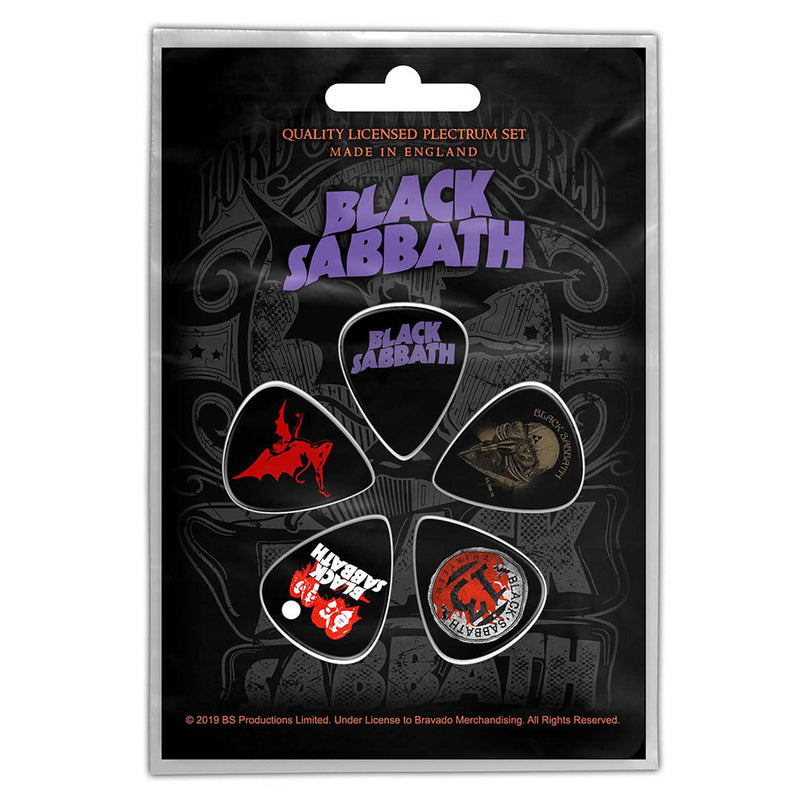 Black Sabbath plectrum Pack | Purple