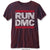 Run DMC T-Shirt | DMC Logo Burnout Blue/Red
