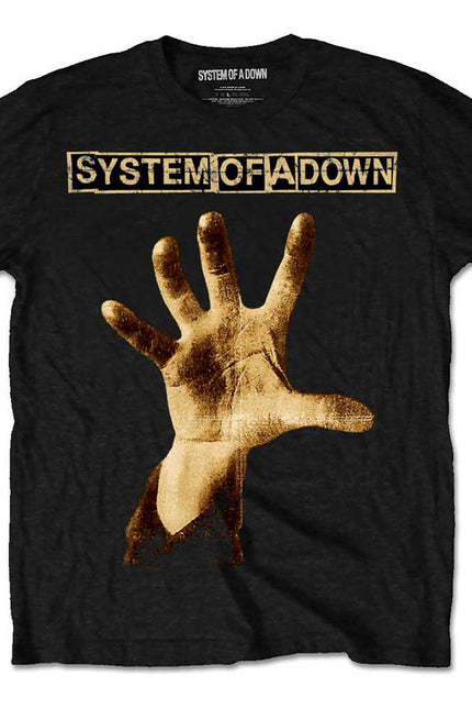 System Of A Down T-Shirt | Self Titled / Hand
