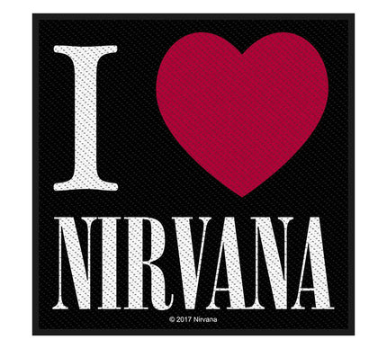 Nirvana Standard Patch | I Love Nirvana