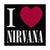 Nirvana Standard Patch | I Love Nirvana