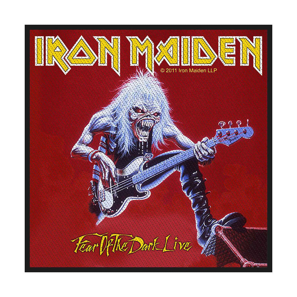 Iron Maiden Standard Patch | Fear Of The Dark Live