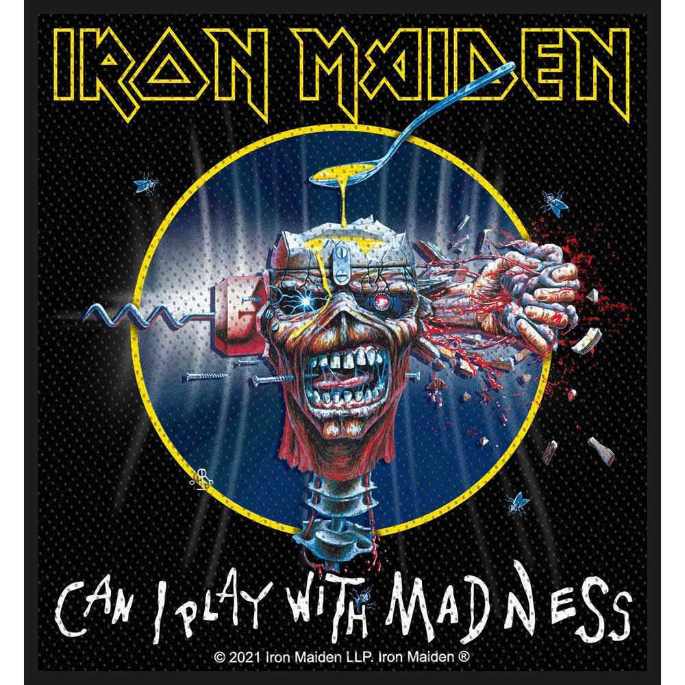 Iron Maiden Standard Patch | Can I Play With Madness