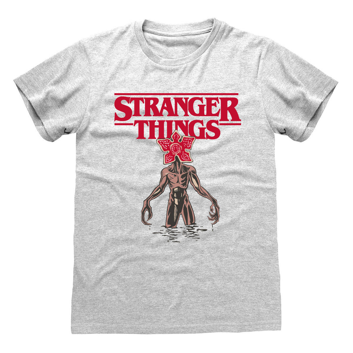 Stranger Things T-Shirt  Logo Demogorgon