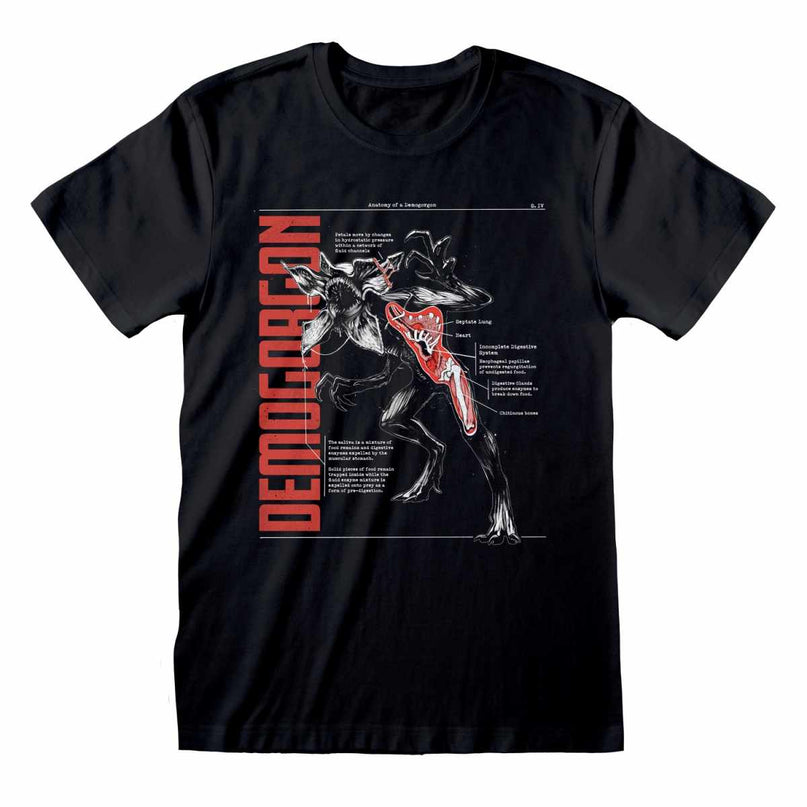 Stranger Things T-Shirt | Anatomy Of A Demogorgon