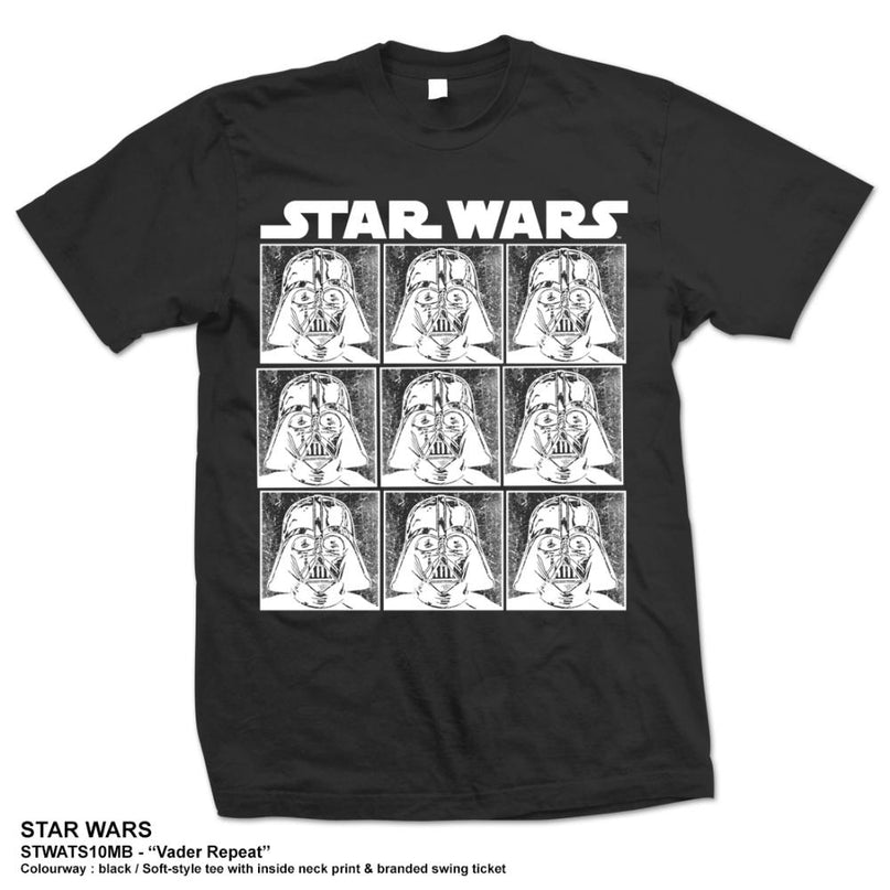 Star Wars Vader Repeat BLK
