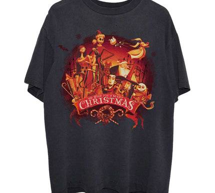 The Nightmare Before Christmas T-Shirt | We Wish You a Scary Christmas