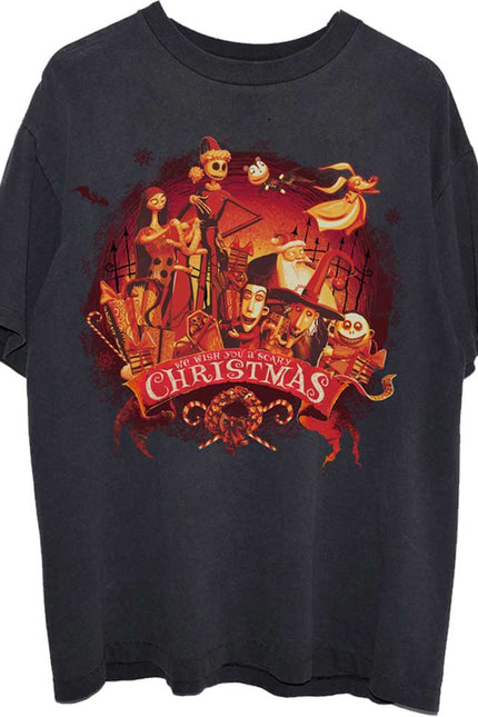 The Nightmare Before Christmas T-Shirt | We Wish You a Scary Christmas