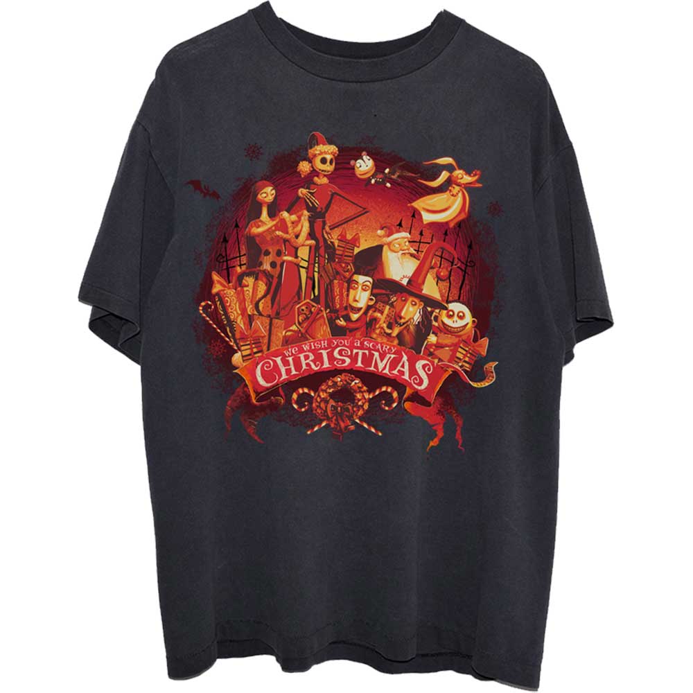 The Nightmare Before Christmas T-Shirt | We Wish You a Scary Christmas