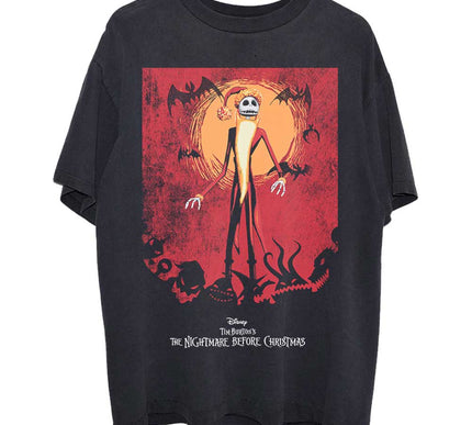 The Nightmare Before Christmas T-Shirt | Jack Orange Sun & Logo