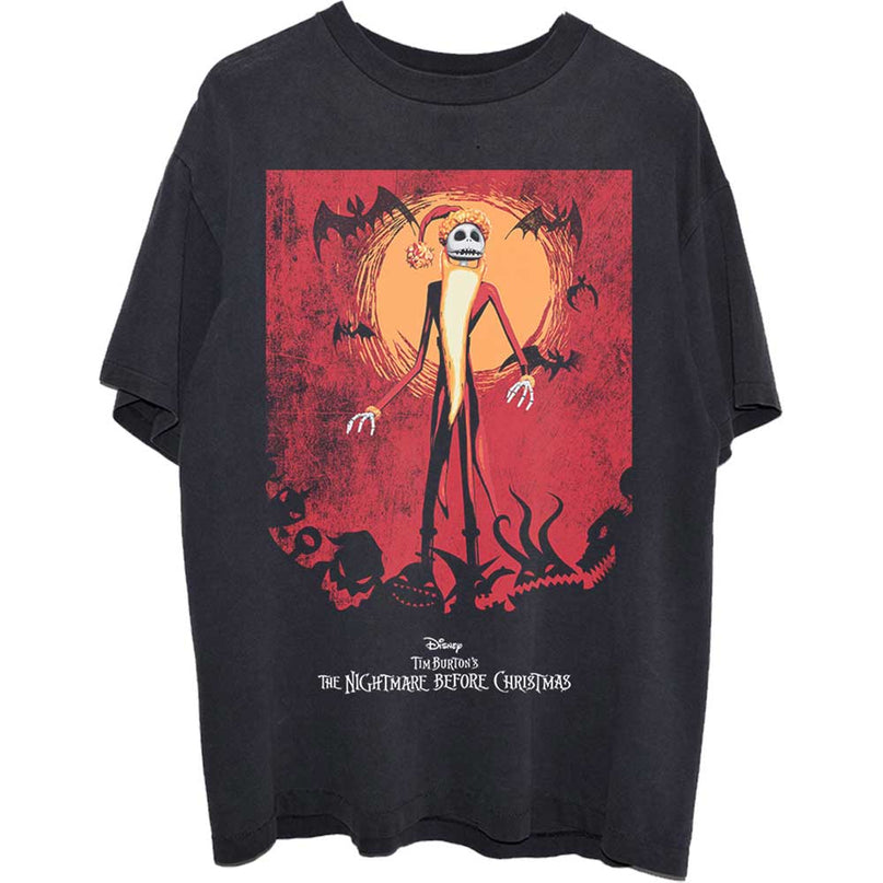 The Nightmare Before Christmas T-Shirt | Jack Orange Sun & Logo