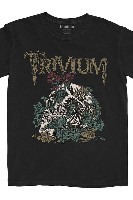 Trivium T-Shirt | Skelly Flower