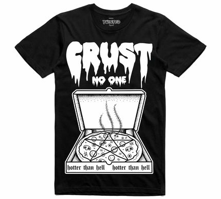 Twisted Apparel Crust No One T-Shirt | Black