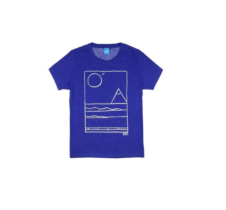 ASC Line Klien T-Shirt- Blue