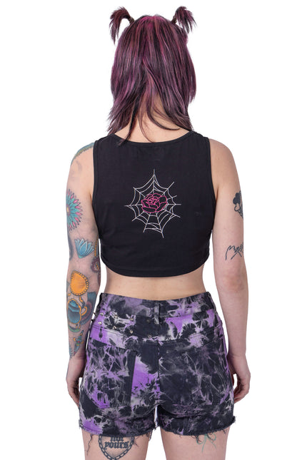 Rockabella Black Widow Top | Black