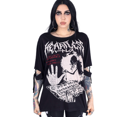 Heartless Ouija Top | Black
