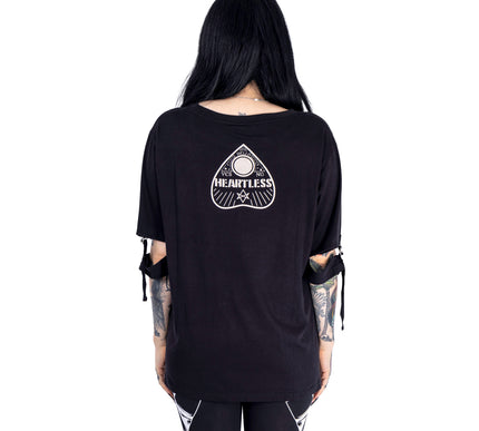 Heartless Ouija Top | Black