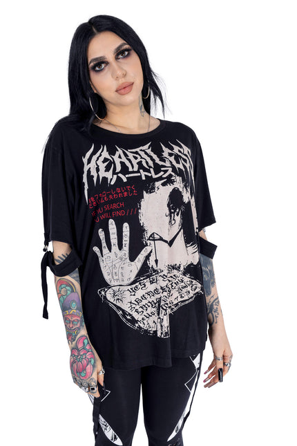 Heartless Ouija Top | Black