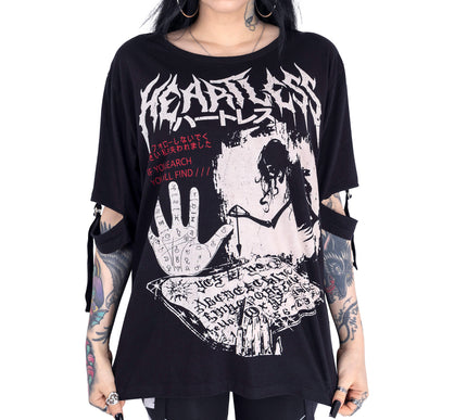 Heartless Ouija Top | Black