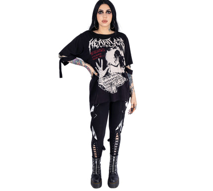 Heartless Ouija Top | Black