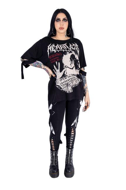 Heartless Ouija Top | Black